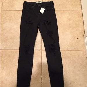 Topshop Jamie black jeans